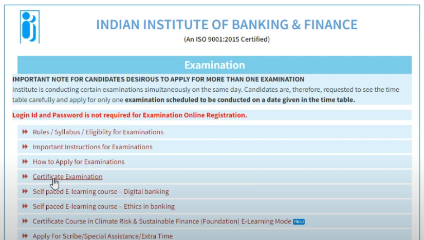 IIBF certificate 2024