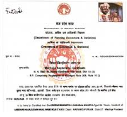 Marriage Certificate मेरिज सर्टिफिकेट