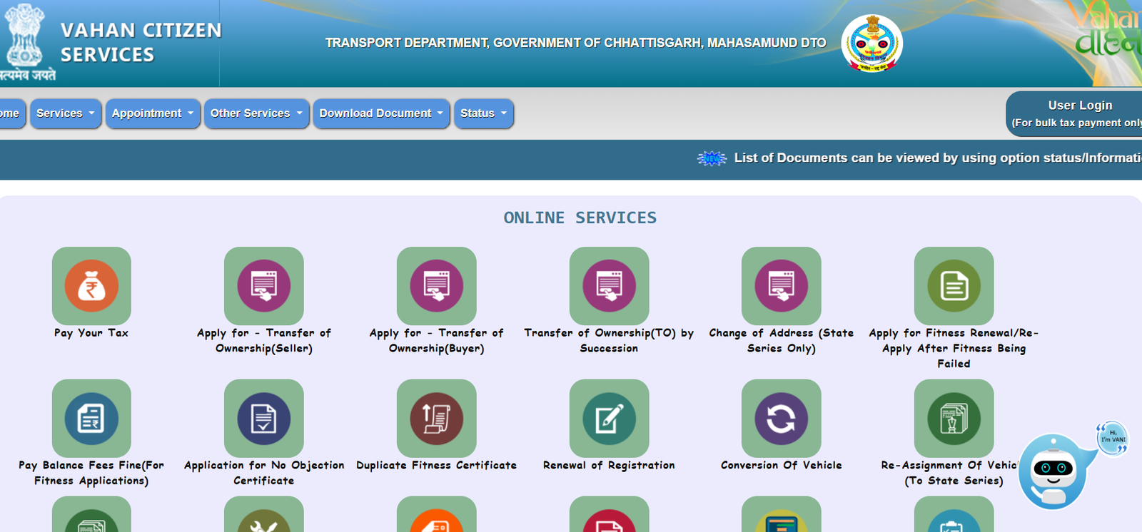 New Csc Services Transport