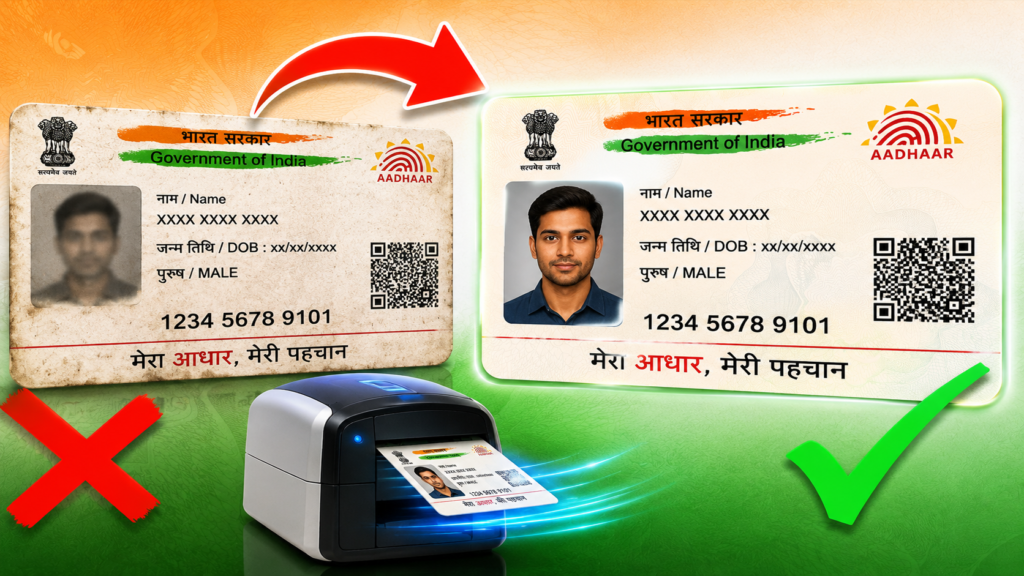 Aadhaar PDF to PVC